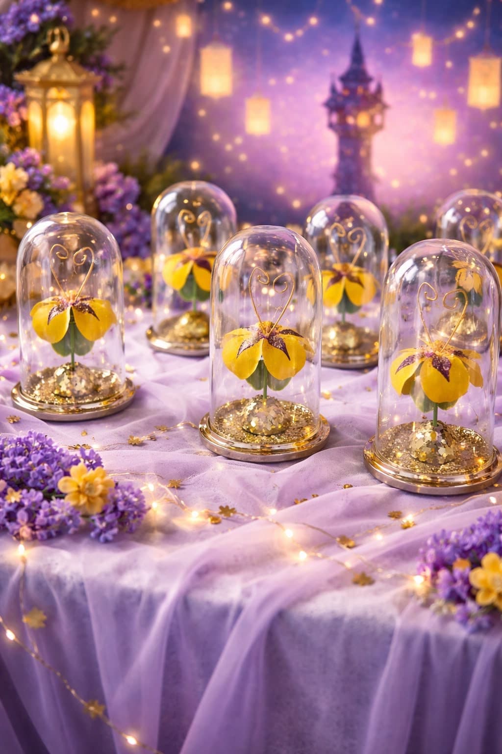 Cúpula Rapunzel, diseño de Flora Eventos Florales