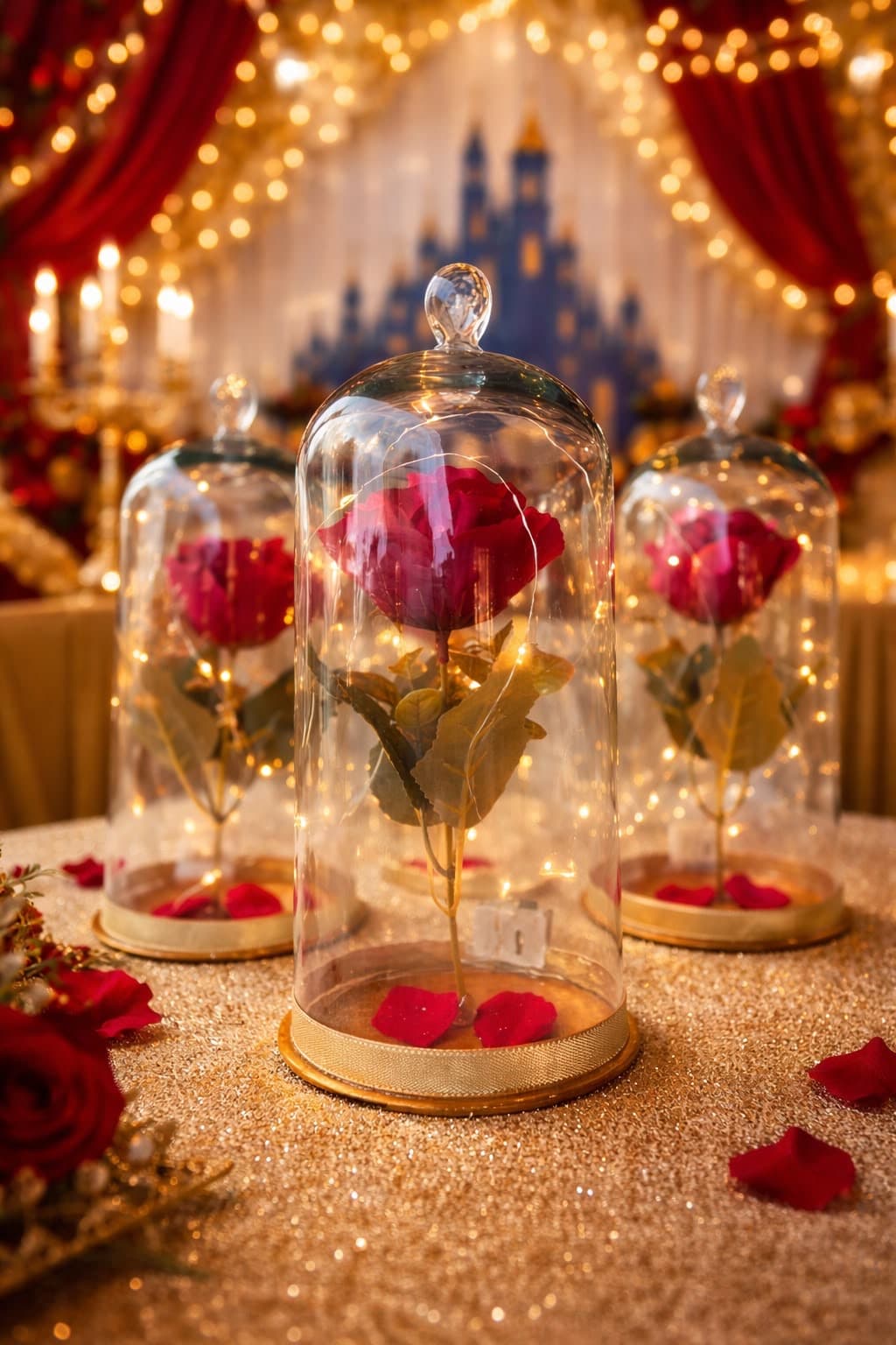 Bella y Bestia, diseño de Flora Eventos Florales